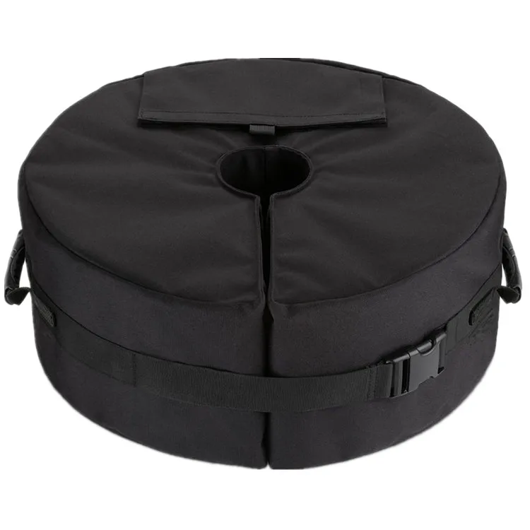 

Heavy Duty Black Outdoor Patio 18'' Circular Replaces Ugly Umbrella Weight Sandbag