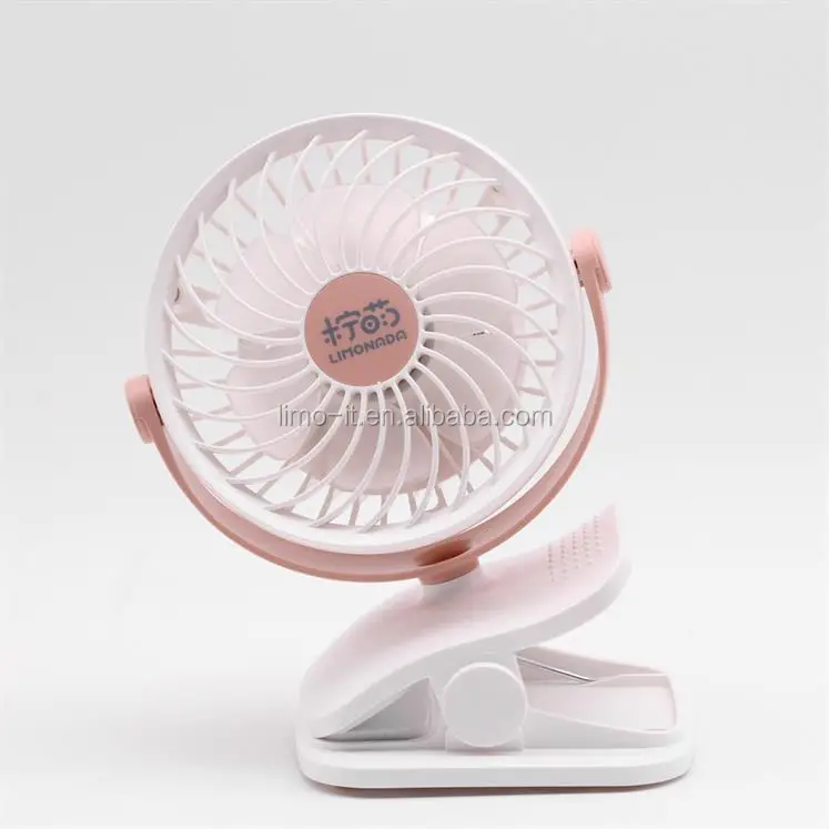 
4 inch USB DC 5V 4.5W mini plastic fan blade, mini portable air cooler summer supplies 