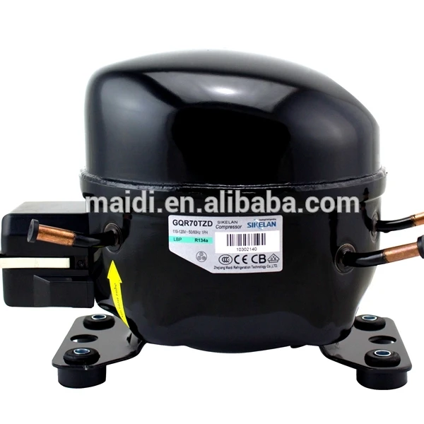
ice maker parts compressor MK GQR70TZ R134a compressor MBP 455W 