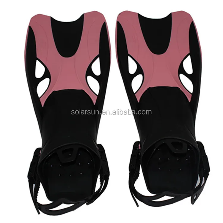 Bulk sale freediving underwater equipment long blade spearfishing fins swimming fins