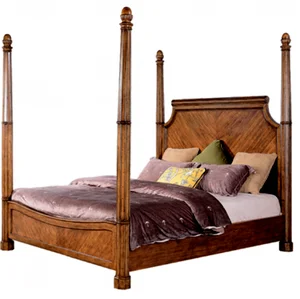Luxury Matching Furniture Four Poster Bed Wooden Models H750 1062 Luxury Matching Furniture Four Poster Bed Wooden Models H750 1062