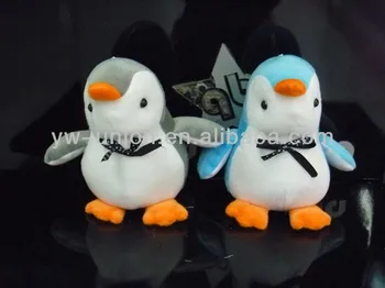 grey penguin plush