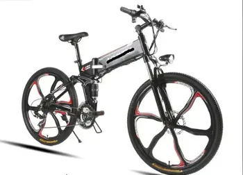 folding electric mountain bike