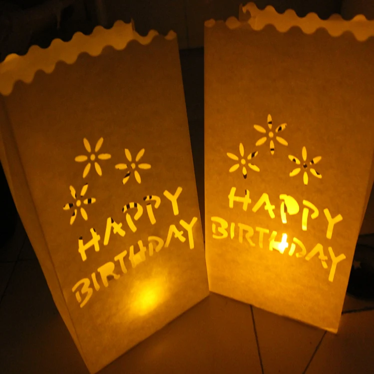 paper candle lanterns