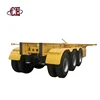 china heavy truck container chassis semi trailer for sale
