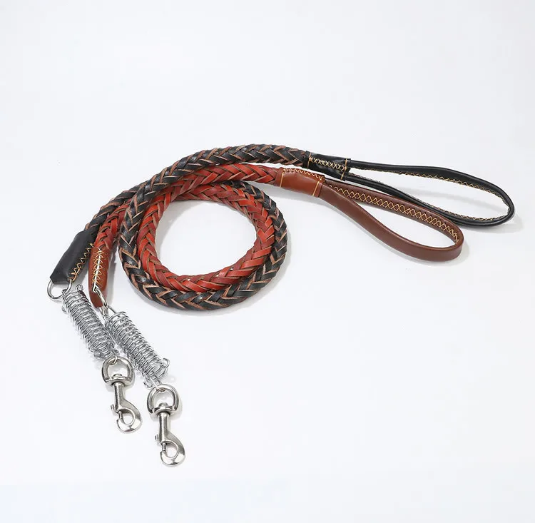 leather dog collars and leashes