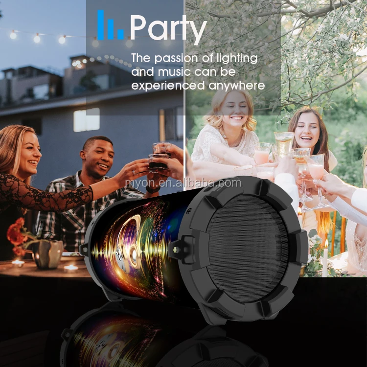 Myon Bazooka Bluetooth Speaker Portable Wireless Audio Shenzhen Factory Custom LOGO Speakers Professional Home Theatre System - ANKUX Tech Co., Ltd