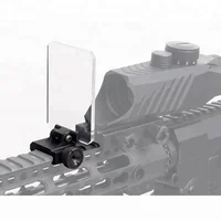 

Airsoft accessories lens protector RiflescopeTransparent Bulletproof folding for airsoft airsoft 551/552/553/556/557 black