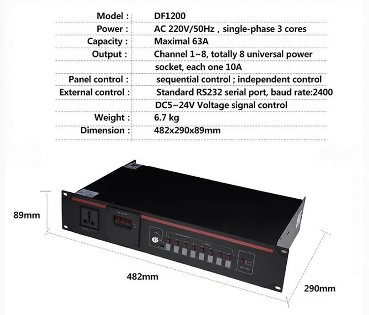 12ch Power Management Intelligent Power Sequence Controller Buy Power