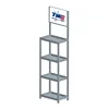 Engine oil display /display stands for oil /retail cosmetic display rack stand