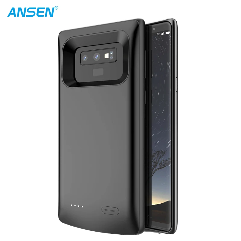 Ansen Hot selling charger case for Samsung S8 S9 plus Note 8 Note 9 backup pack power bank case for Galaxy S9+ S8+ in stock