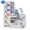 High quality 5 COLORS flexographic label printing machine for plastic bag