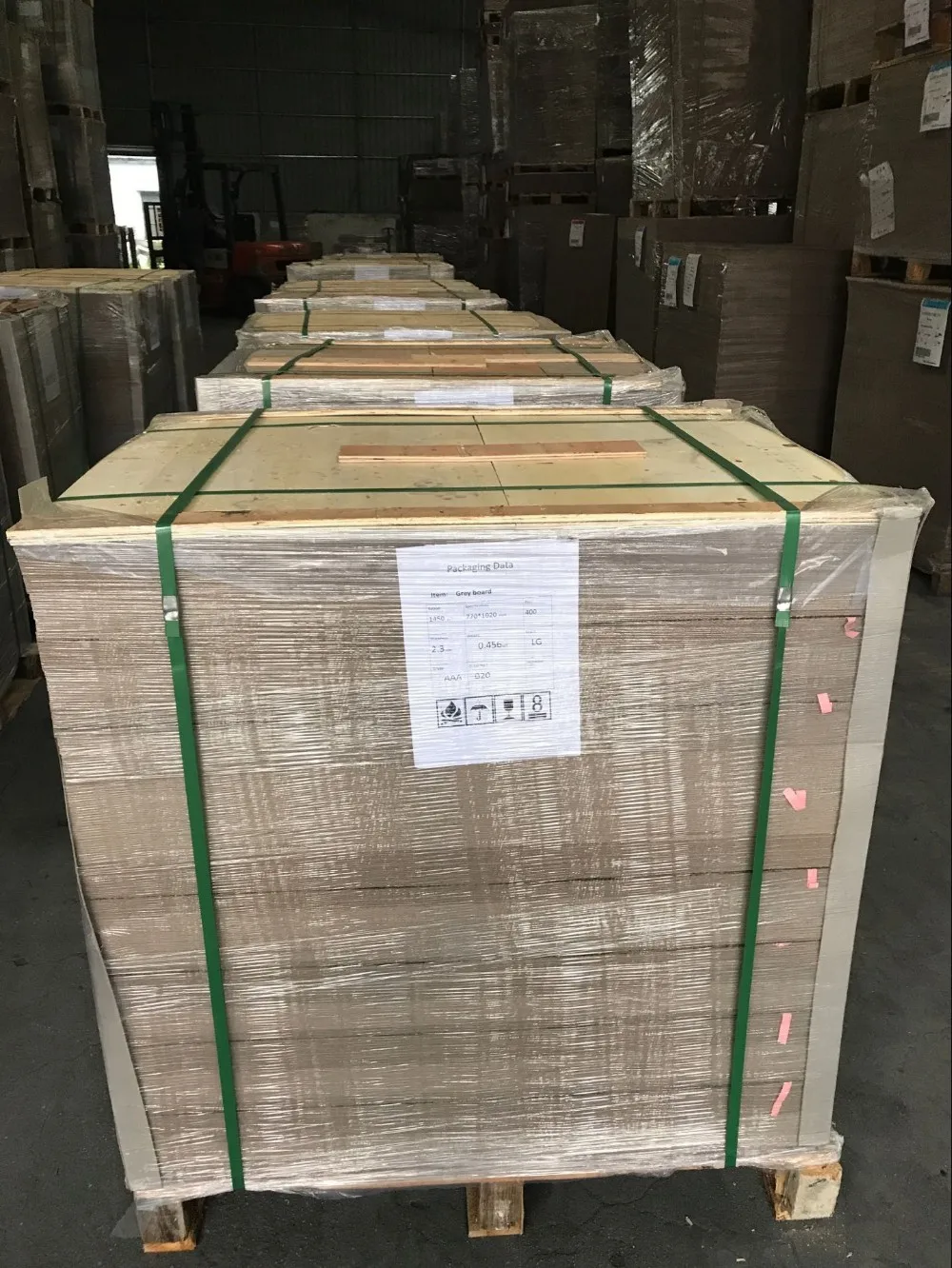 High Quality Packaging Grey Laminated Paperboard Recycled Grey Carton