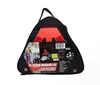 Car emergency safety kit with warning triangle