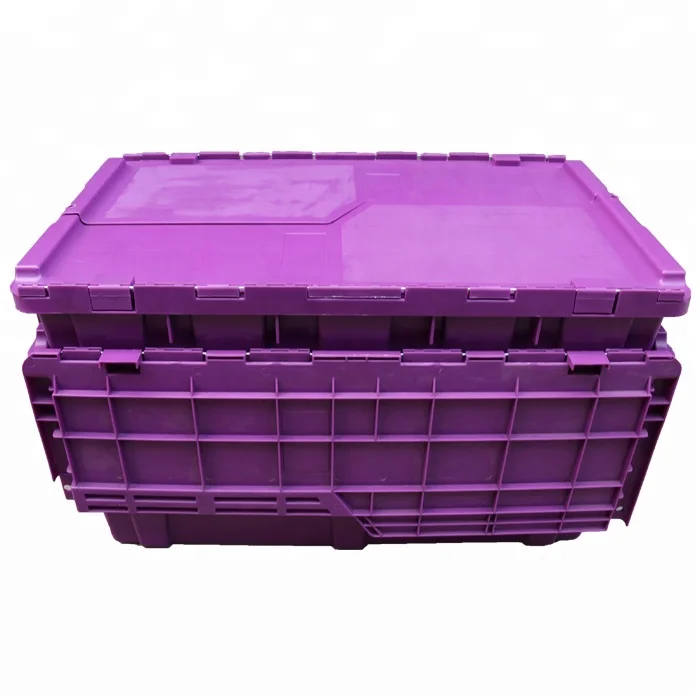 
Moving Stacking Plastic Roller Crate 