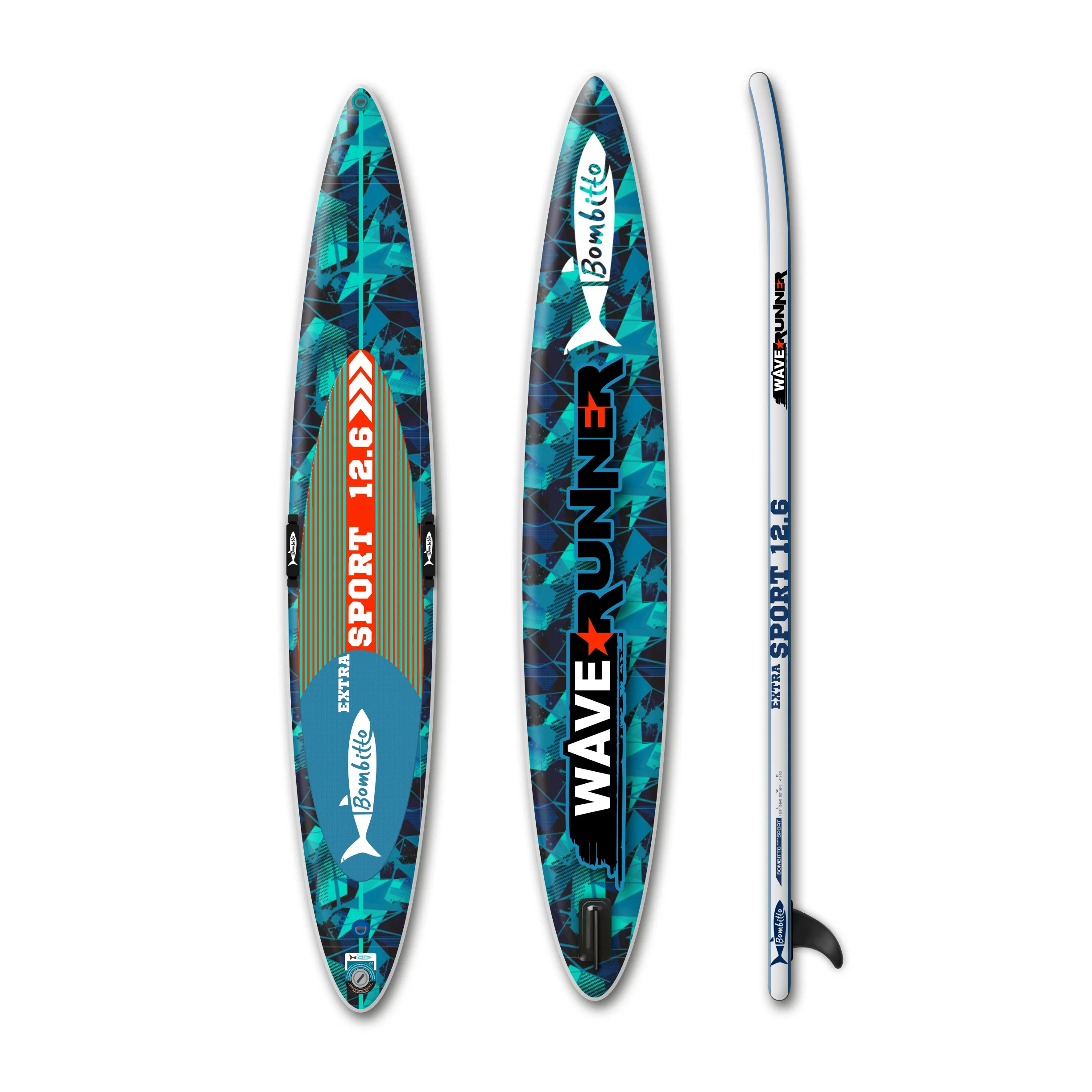 

weihai sup yoga paddle racing all round board racing stand up board, Picture color