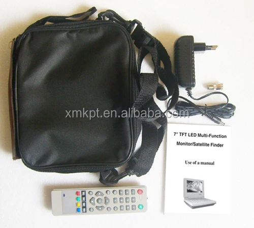 

Unique 7 inch portable sat digital finder satellite tv outdoor antenna