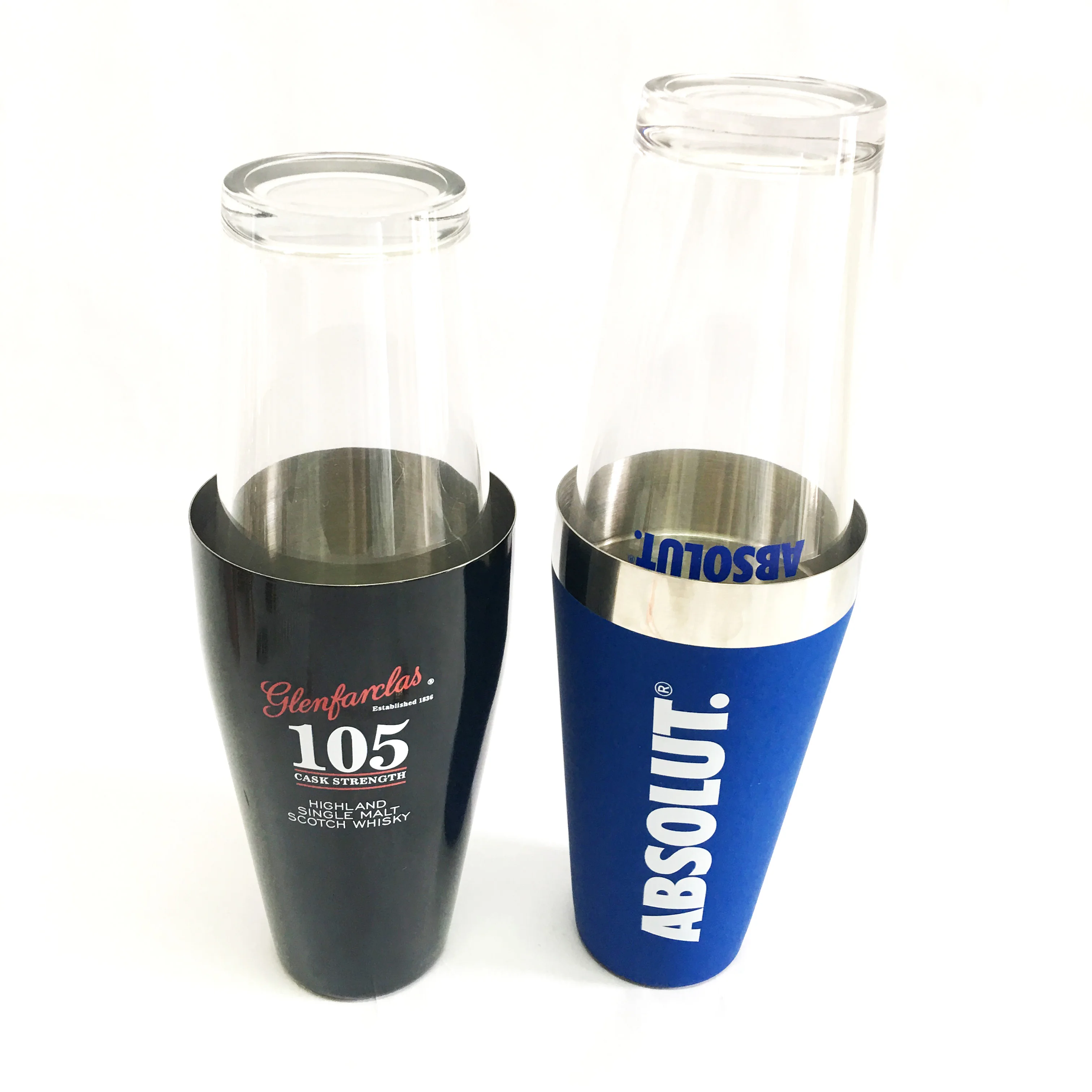 850ml Absolute Boston Cocktail Shaker With Glass Cup And Customized Logo Buy Absolute Boston