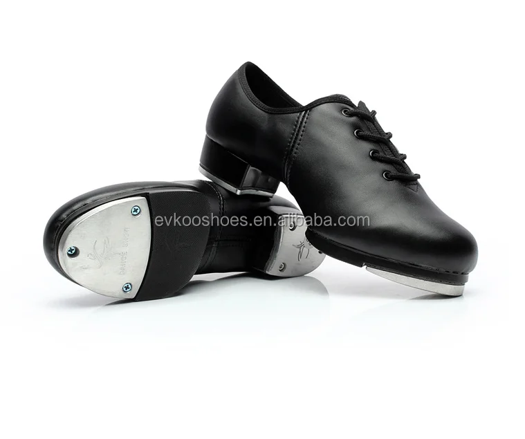 

Black classic all sizes tap dance shoes for men boys tap dancing