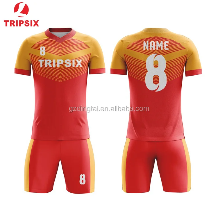 Football Tshirt Maker Soccer Jersey With Simple Design