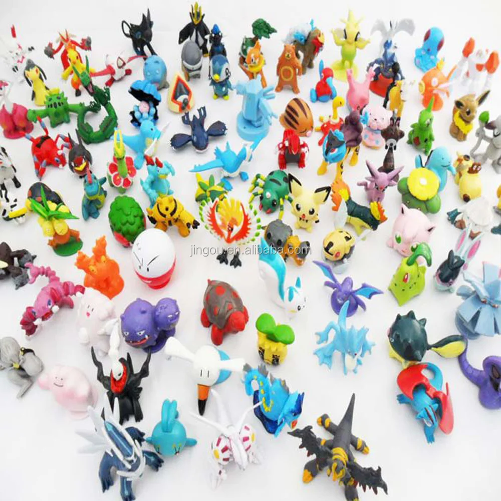 Vendita caldo 144 Disegni Pokemon Figure Giocattoli