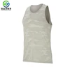 OEM sport clothing manufacturer custom camo design performance men fitness gym tank top