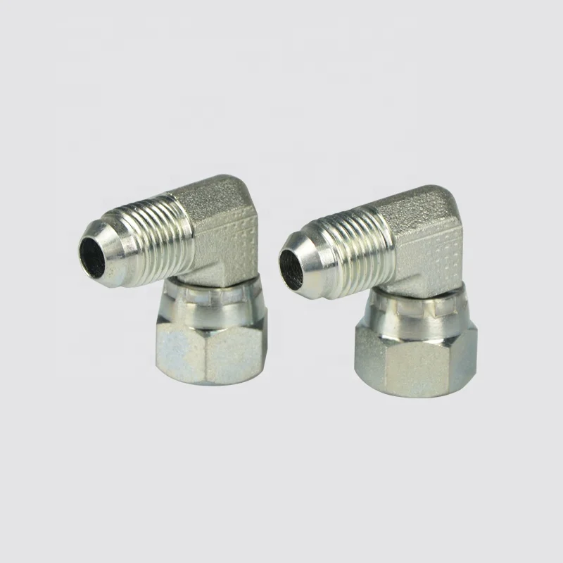 

2J9 Stainless Steel Ferrule Pipe Fittings Union Connector Hydraulic Hose Adapter 90 Degree Elbow Hydraulic Fittings Adapters