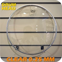 

Drums Mylar 0.25 mm Clear Drum head skin