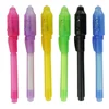 Invisible disappearing ink pen marker secret spy message writer with uv light fun activity for kids