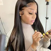 

Best Human 26 Inch Weave Hair For Sew In Straight Bundles With HD Lace Closure