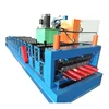 New Type CE Two Profile roll forming machine for roofing tiles/metal processing equipment roofing sheet manufacturing machine