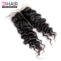 

GS Cuticle Aligned Human Hair middle part swiss lace pre-plucked hd lace 4x4 5x5 6x6 closure