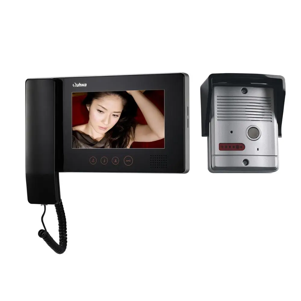 
Home security wired 7 inch screen video door phone 