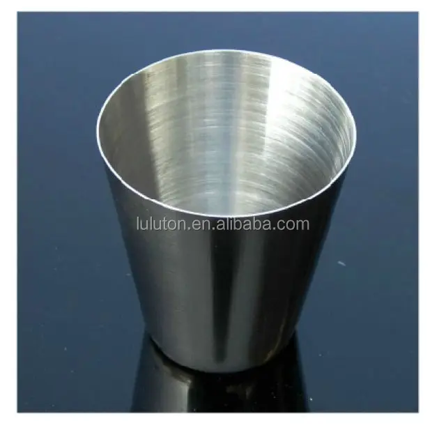 Food Safe Protection 2 Oz Capacity Stainless Steel Metal Shot Glasses 6