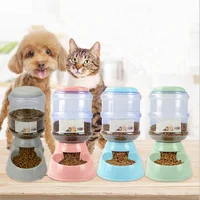 

Amazon hot selling 3.8L automatic dog feeder set water dispenser automatic pet feeder