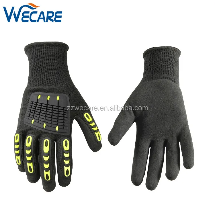 Technician Hvac Work Thumb Strength Strong Double Nitrile Dipping Cut