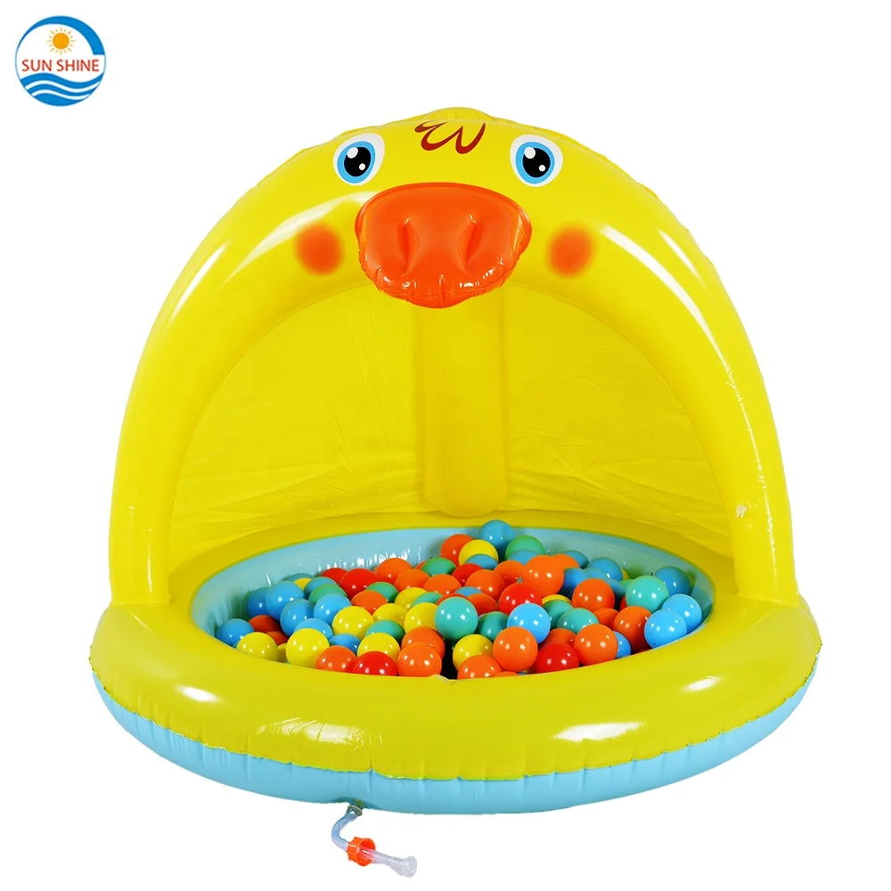 duck blow up pool