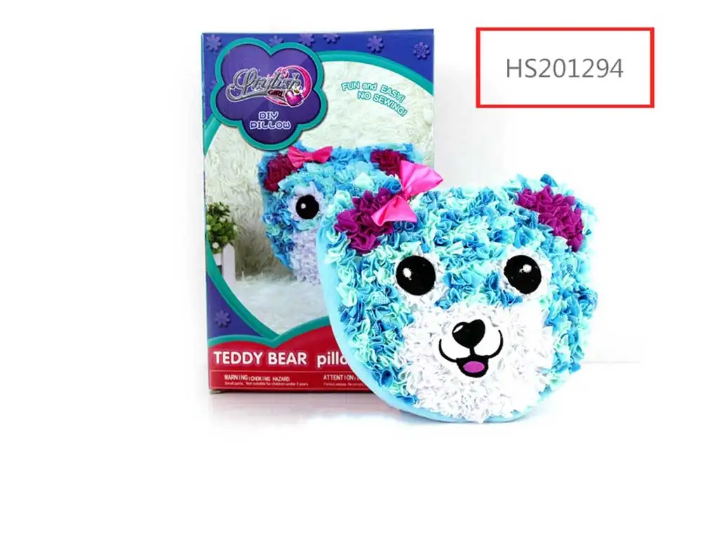 HS201294, HUWSIN toy, DIY Bear pillow DIY toy