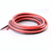 100A/ 10 Gauge AWG Silicone Wire 12Feet 6ft Black / 6ft Red Super Soft Flexible