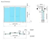 Wholesale price Caesar Office Softclose Automatic sensor sliding door system with excellent carriages