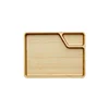 Rectangle Bamboo Wood Plates For baby