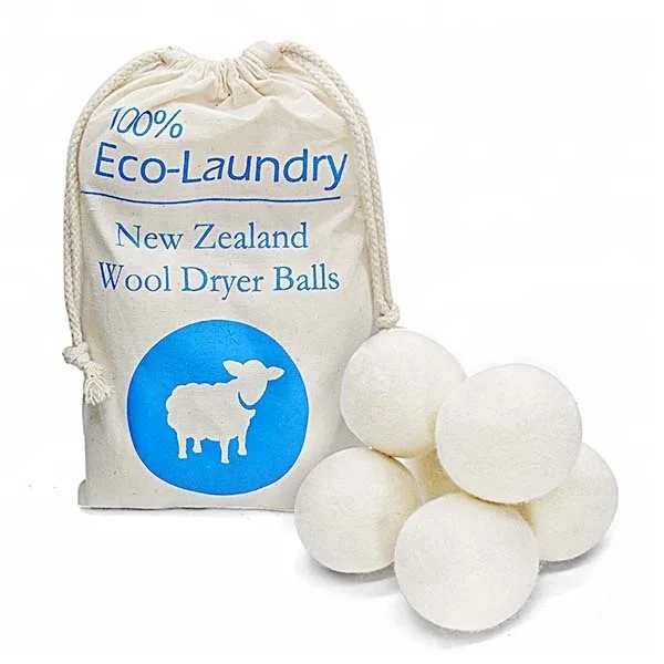 100 Wool Cotton Laundry Dryer Balls For Dryer Set Buy Wool Dryer