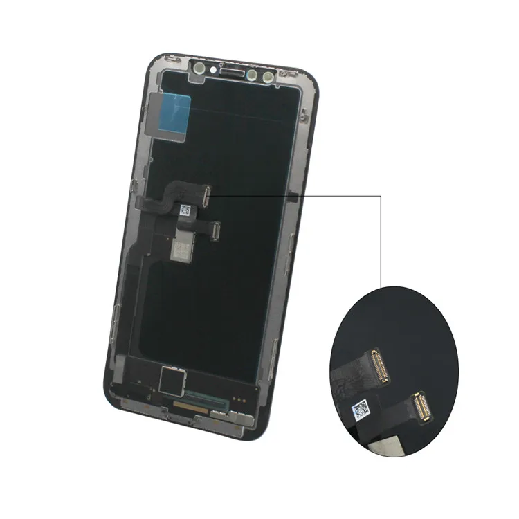 OLED Flexible LCD Display Touch Screen Assembly Replacement For iPhone X 10 Digitizer, Screen For iPhone X 5.8