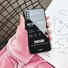 Air Ticket Tempered Glass Mobile Case Covers for iPhone Xs Max , for iPhone Xs Phone Case