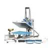11x15 15x15 10 in 1 combo sublimation semi-automatic heat transfer machine for printing t-shirt pen pencil plate hat cap mug cup