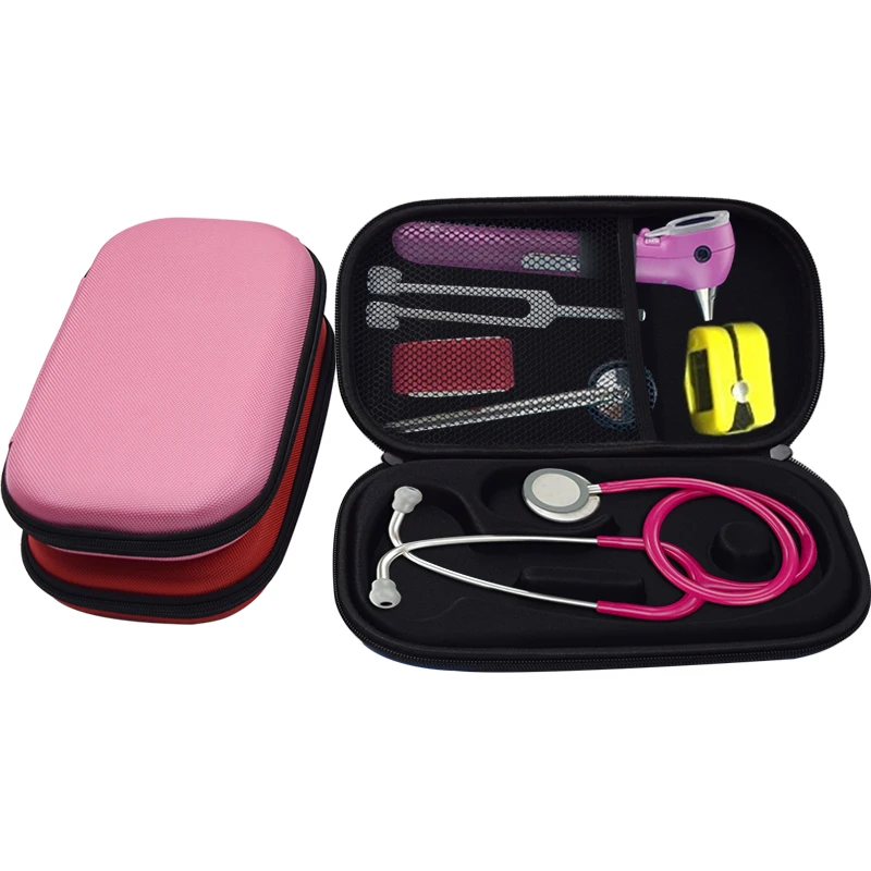 

Nylon Material Shockproof Protection EVA Carry Stethoscope case, Black, pink, gray, red,customerize