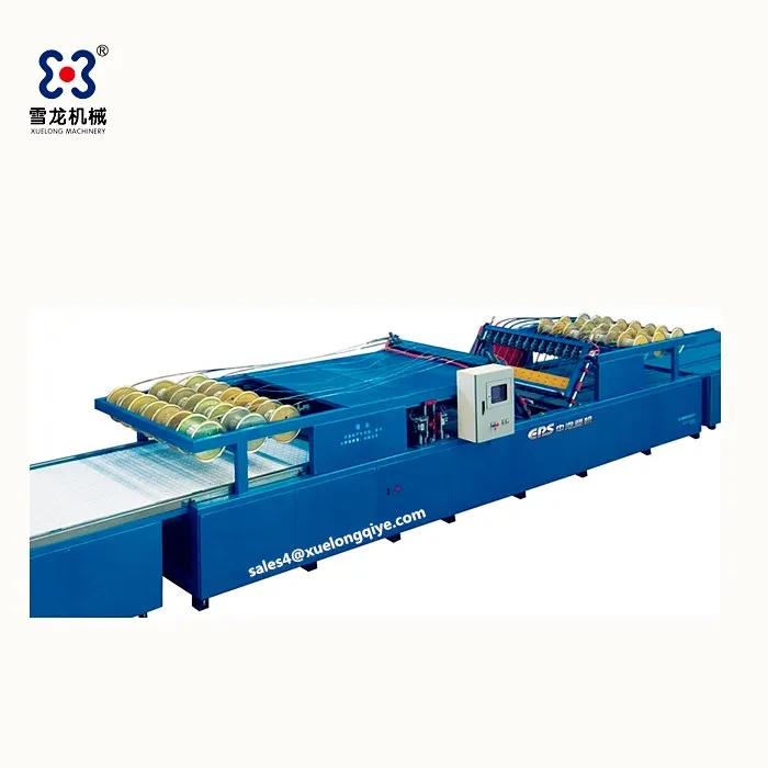 
External Evg eps insulation 3d construction wall tridi panel machine production line 