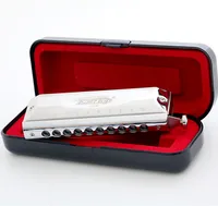 

Easttop T10-40 10 hole 40 tone new design musical instrument fashional chromatic harmonica