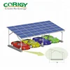 Popular Model Double Row Solar Panel Aluminum Carport Structure