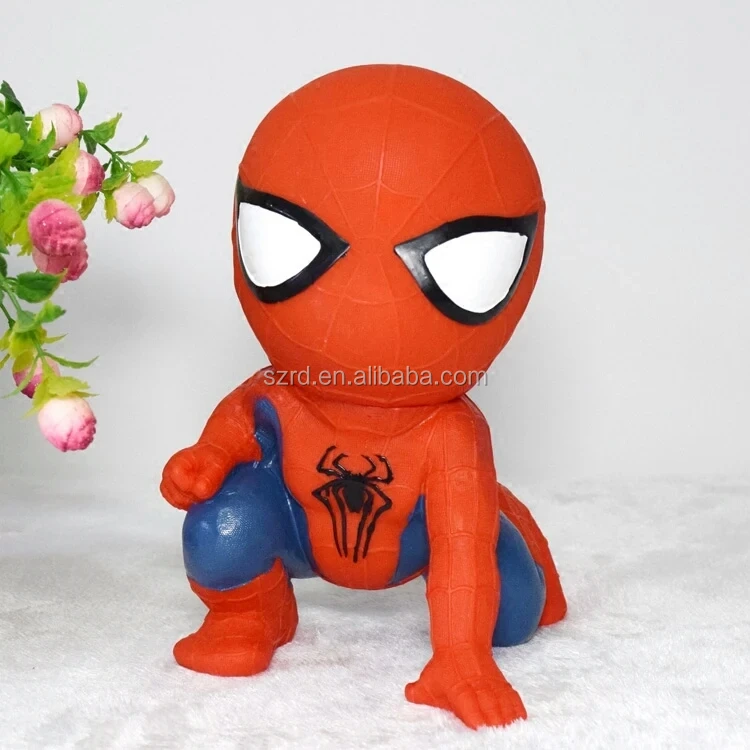 Polyresin Funny Spiderman Money Box/cheap Piggy Bank For Sale Buy